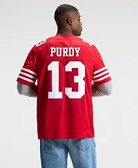 Nike Men's Brock Purdy Scarlet San Francisco 49ers Vapor F.u.s.e. Stitched Limited Jersey