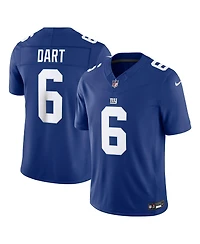 Nike Men's Jaxson Dart Royal New York Giants Vapor F.u.s.e. Stitched Limited Jersey
