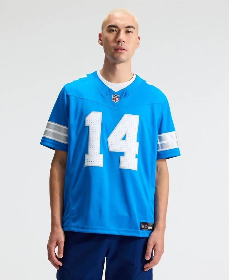 Nike Men's Amon-Ra St. Brown Blue Detroit Lions Vapor F.u.s.e. Stitched Limited Jersey