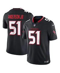 Nike Men's Will Anderson Jr. Navy Houston Texans Vapor F.u.s.e. Stitched Limited Jersey