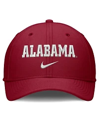 Nike Men's Crimson Alabama Tide Rise On-Field SwooshFlex Dri-fit Flex Hat