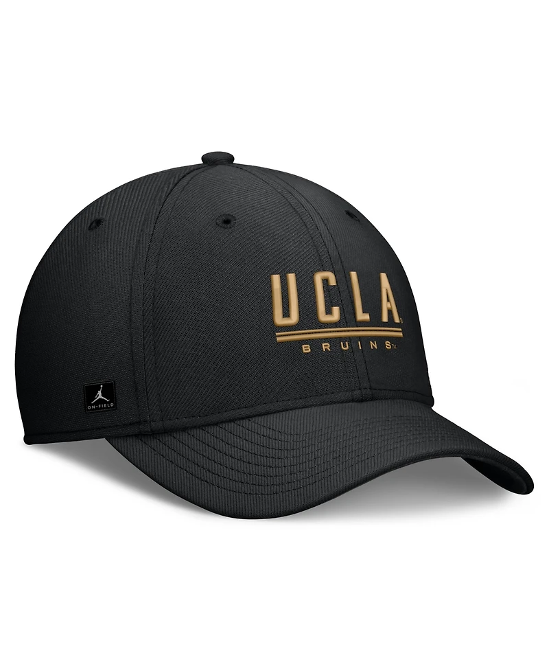 Jordan Men's Black Ucla Bruins Game Day Rise Swooshflex Hat