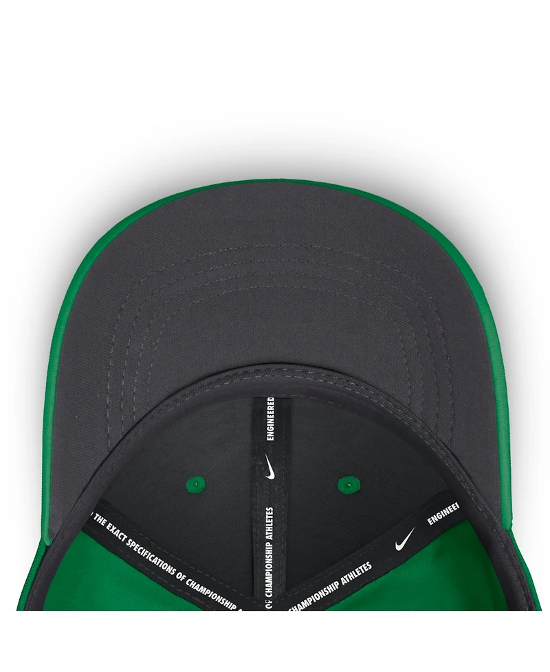Nike Men's Green Oregon Ducks Gameday Aerobill Swooshflex Dri-fit Hat