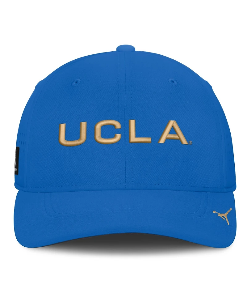 Jordan Men's Blue Ucla Bruins Gameday Aerobill Swooshflex Dri-fit Hat