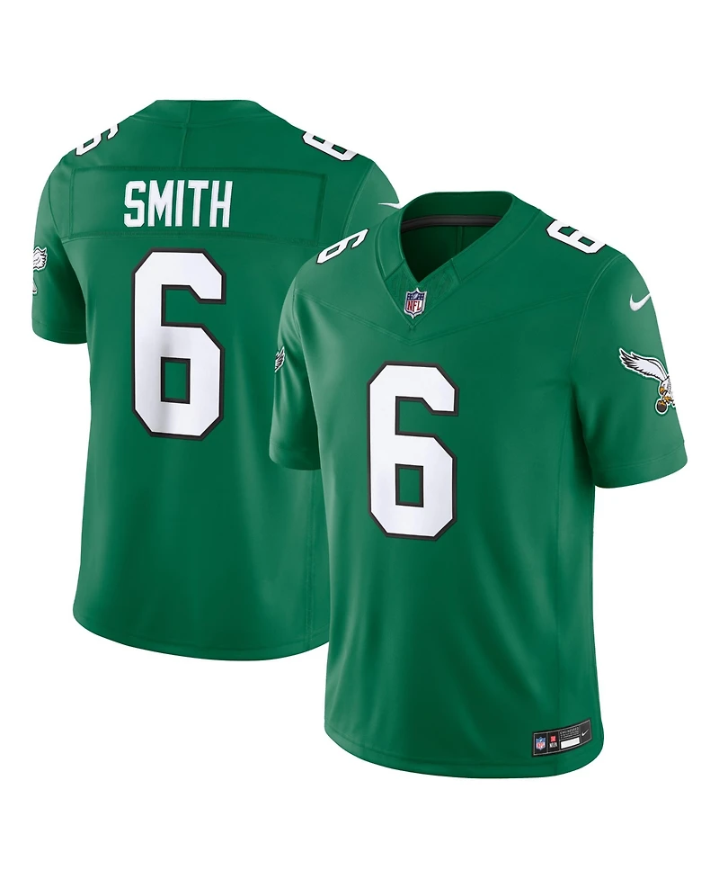 Nike Men's DeVonta Smith Kelly Green Philadelphia Eagles Vapor F.u.s.e. Stitched Limited Jersey