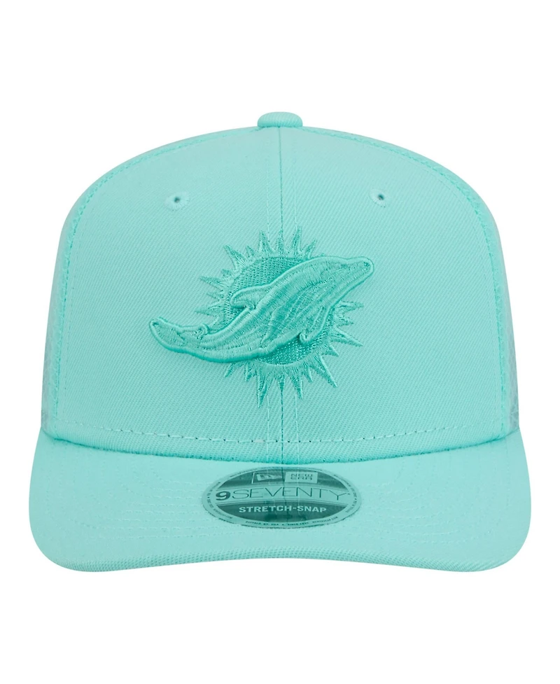 New Era Men's Mint Miami Dolphins Color Pack 9SEVENTY Adjustable Hat