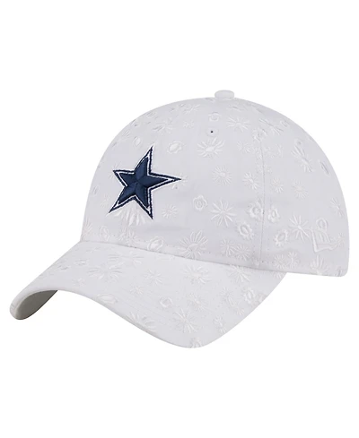 New Era Women's White Dallas Cowboys Floral 9TWENTY Adjustable Hat