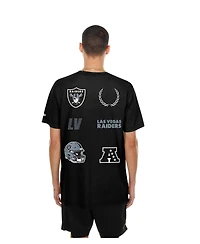 New Era Men's Black Las Vegas Raiders Match T-Shirt