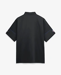 Nike Men's Black Los Angeles Rams Sideline Short Sleeve Quarter-Zip Coaches Jacket