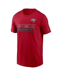 Nike Men's Red Tampa Bay Buccaneers Sideline Dri-fit T-Shirt