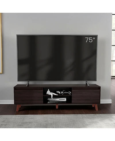 Fm Furniture Tv Stand for TVs up to 75 Inches, Modern Entertainment