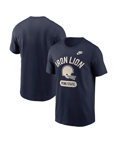 Nike Men's Navy Penn State Nittany Lions Legacy Arch Helmet T-Shirt