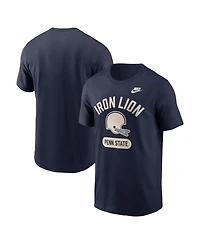 Nike Men's Navy Penn State Nittany Lions Legacy Arch Helmet T-Shirt