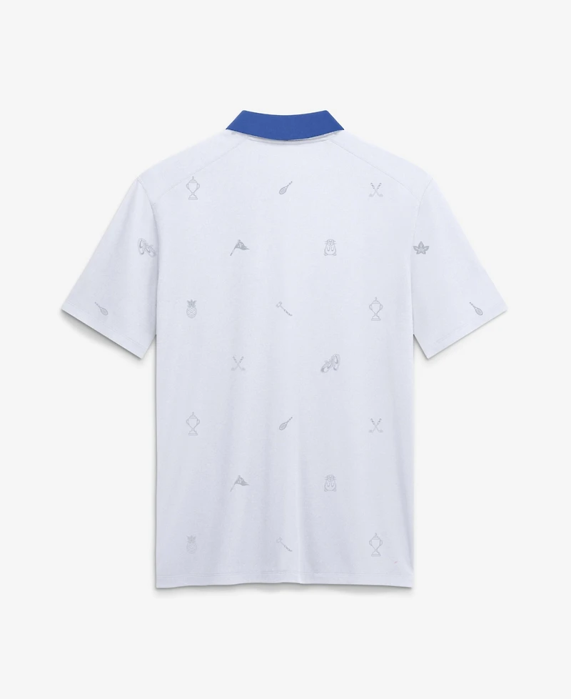 Nike Men's White Kentucky Wildcats Vapor Pattern Dri-fit Polo Shirt