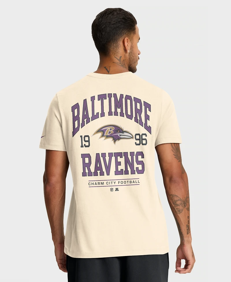 Nike Men's Natural Baltimore Ravens Freestyle Essential T-Shirt