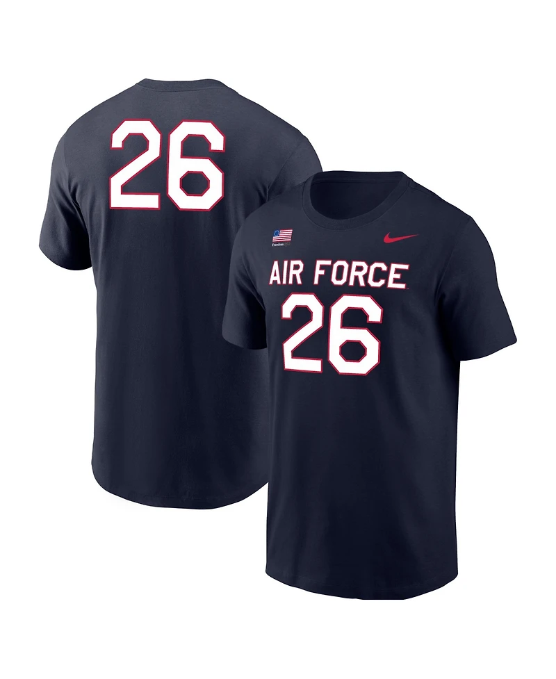 Nike Men's Navy Air Force Falcons Freedom 250 T-Shirt