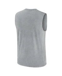 Nike Men's Heather Gray Alabama Crimson Tide Primetime Legend Arch Dri-fit Muscle T-Shirt