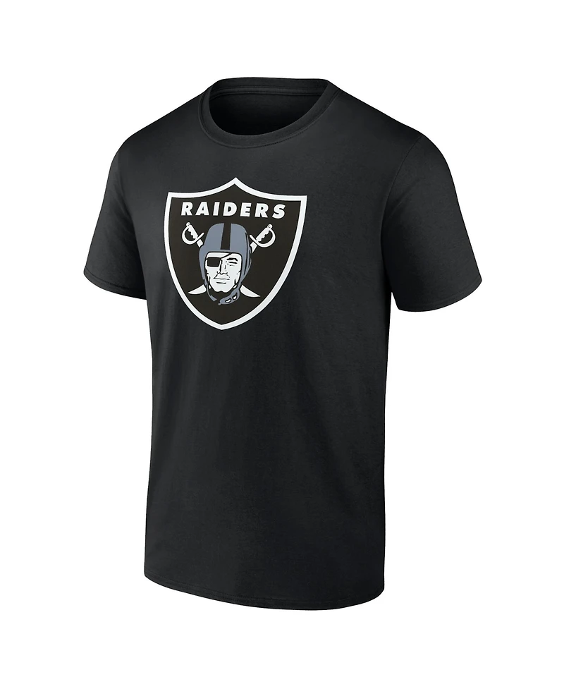 Logo Athletic Men's Las Vegas Raiders Primary T-Shirt