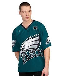 Starter Men's Midnight Green/White Philadelphia Eagles Short Sleeve Long T-Shirt