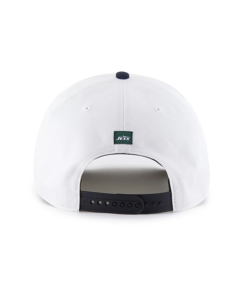 '47 Brand Men's White New York Jets Patriotic Overhand Hitch Adjustable Hat