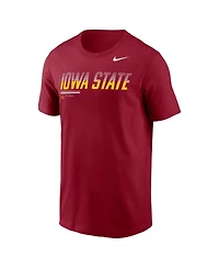 Nike Men's Cardinal Iowa State Cyclones 2026 Sideline Wordmark Legend Dri-fit T-Shirt