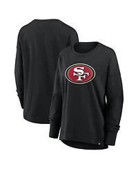 Fanatics Women's Black San Francisco 49ers Essential Long Sleeve T-Shirt