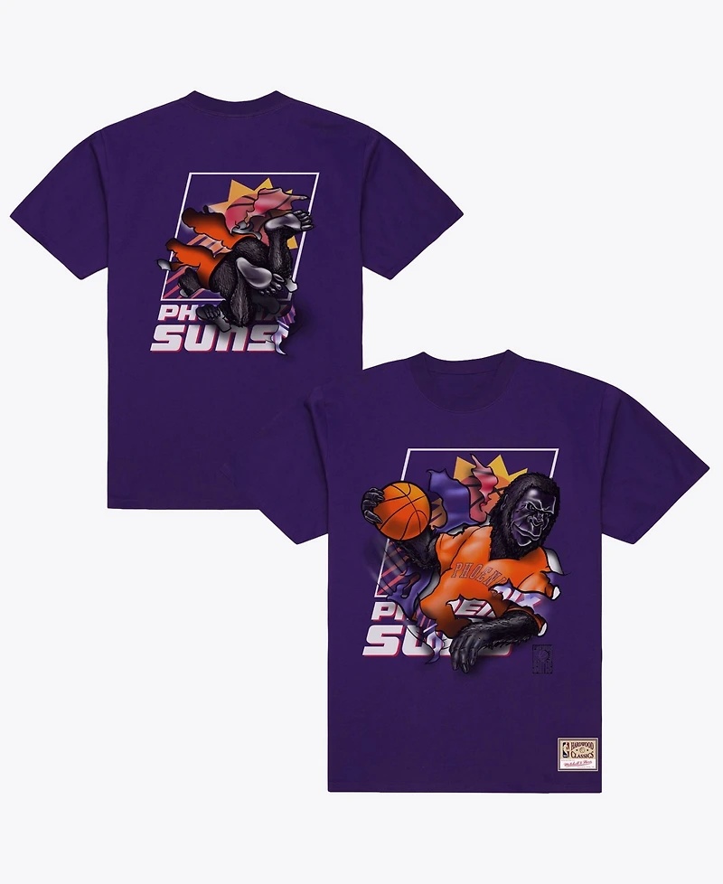 Mitchell & Ness Men's Purple Phoenix Suns Breakthrough T-Shirt