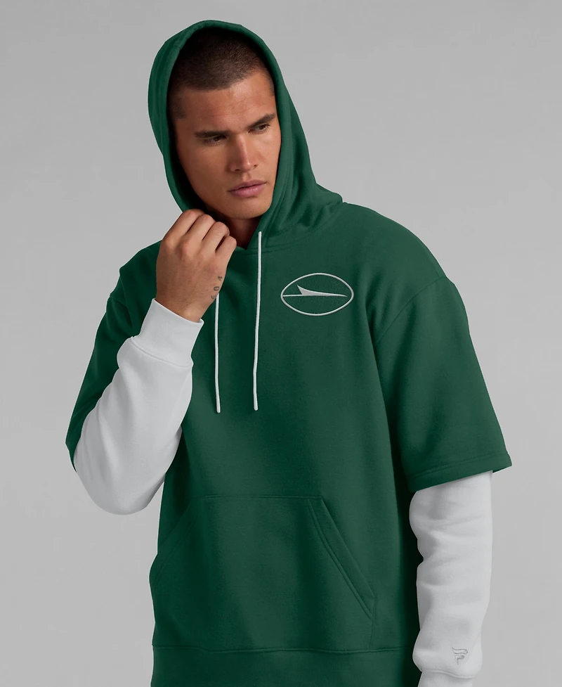 Fanatics Men's and Women's Green New York Jets Sleek Elements Pullover Hoodie