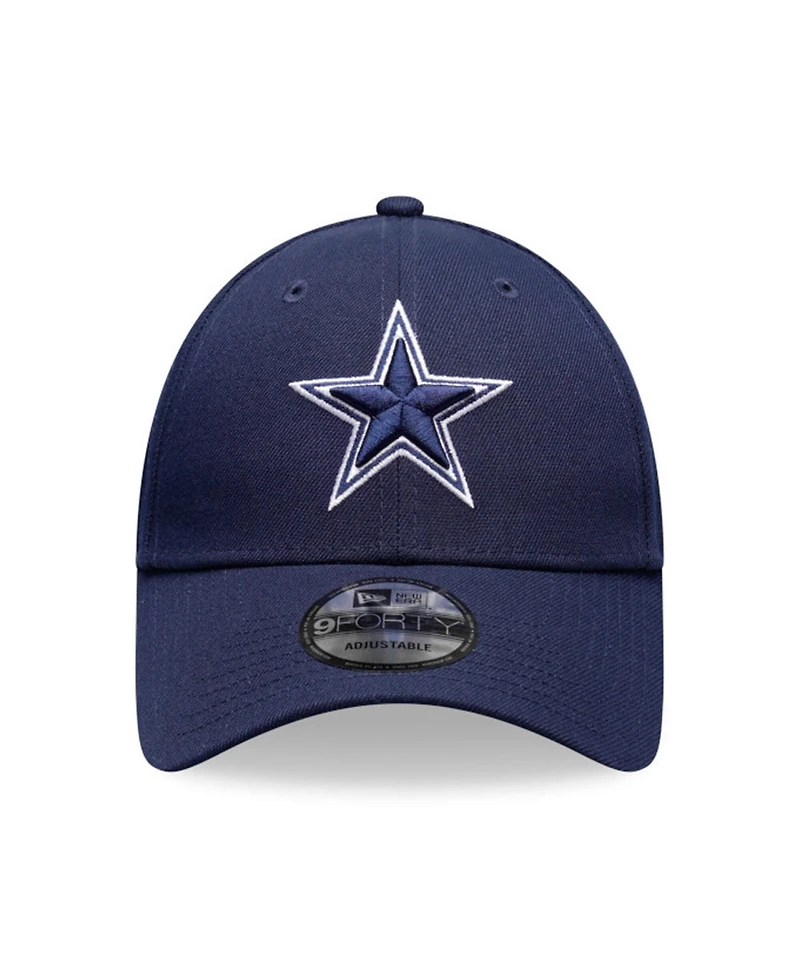 New Era Men's Navy Dallas Cowboys Core Team 9FORTY Adjustable Hat