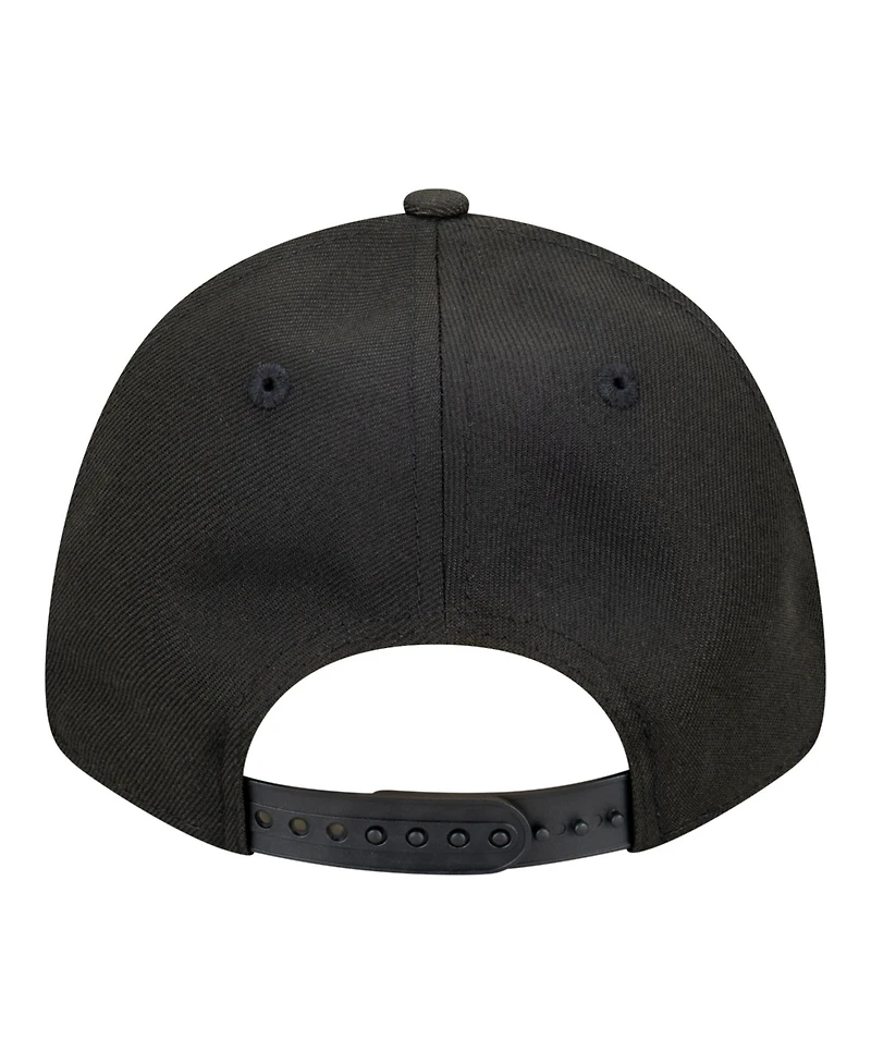 New Era Men's Black New Orleans Saints Core Team 9FORTY Adjustable Hat