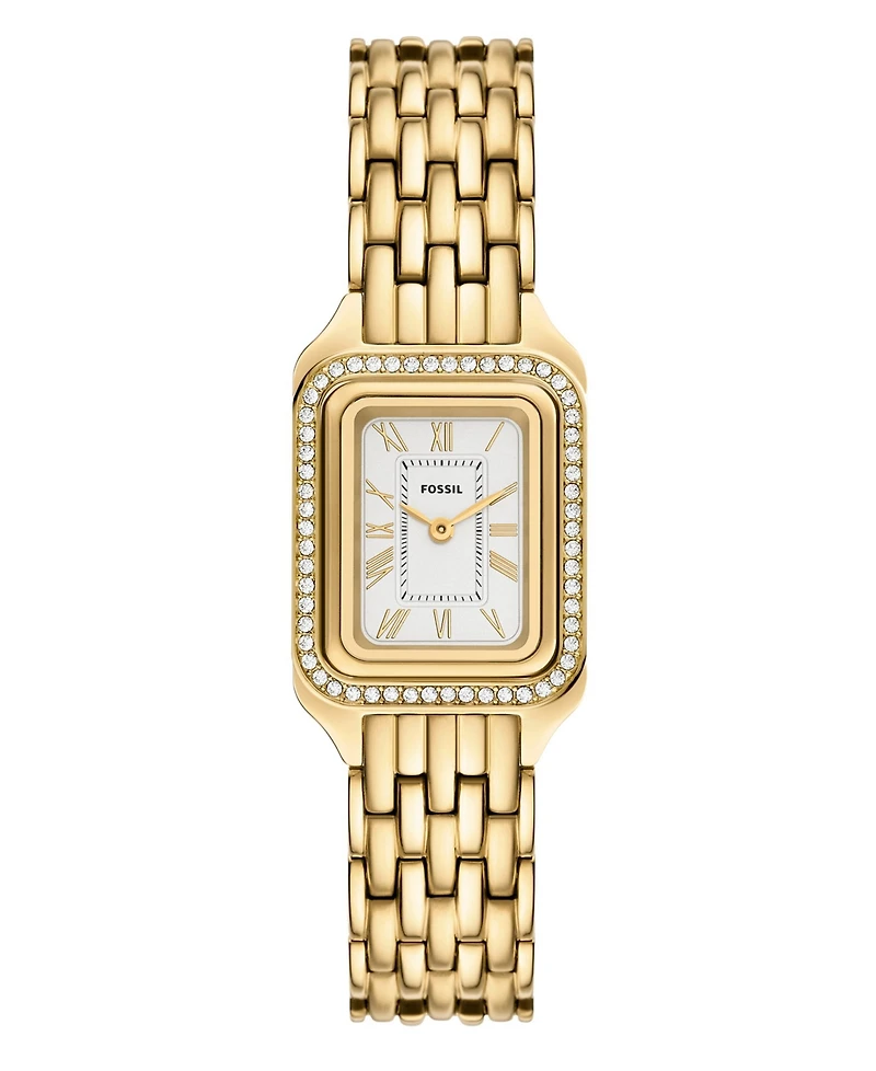 Fossil Women's Raquel Two-Hand Gold-Tone Stainless Steel Watch 23mm