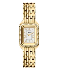 Fossil Women's Raquel Two-Hand Gold-Tone Stainless Steel Watch 23mm