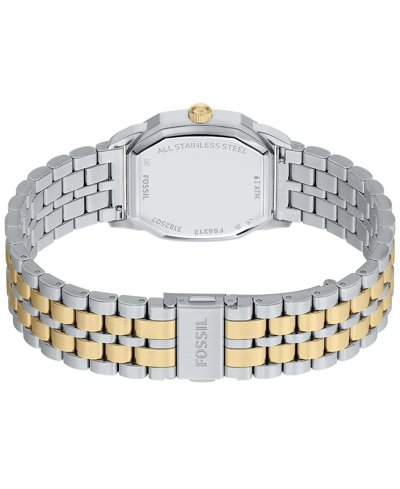 Fossil Men's Harlow Three-Hand Two-Tone Stainless Steel Watch 33mm