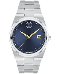 Movado Men's Bold Quest Swiss Quartz Stainless Steel Watch 40mm