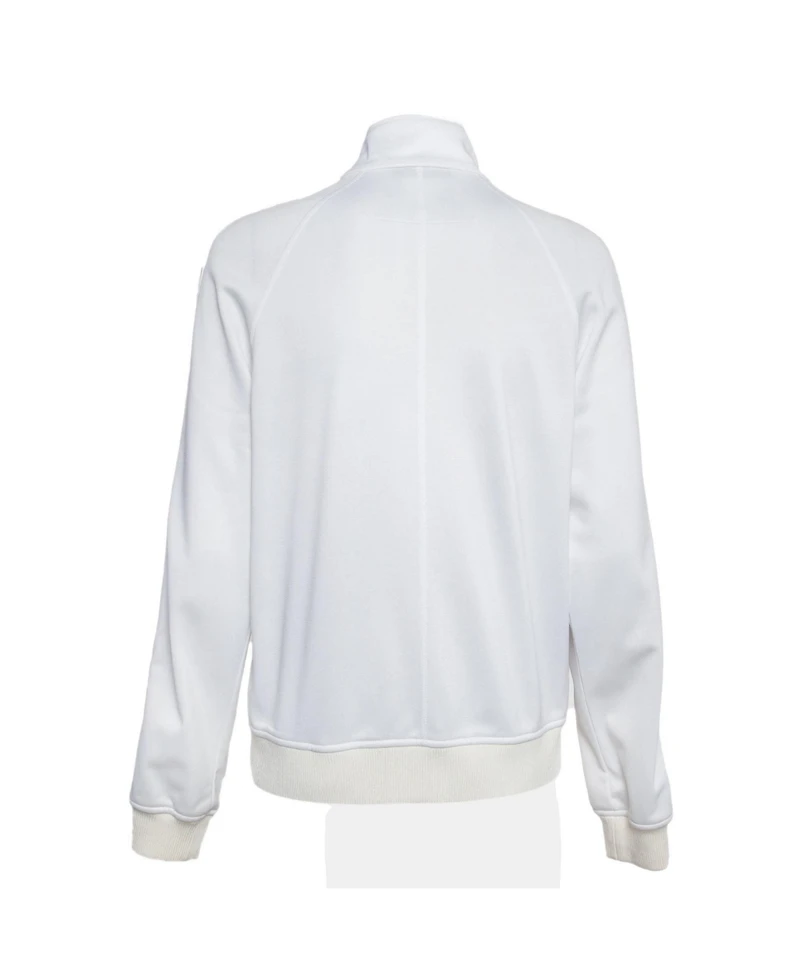 Pre-Owned Givenchy Women's Metallic Logo Print Jersey Jacket