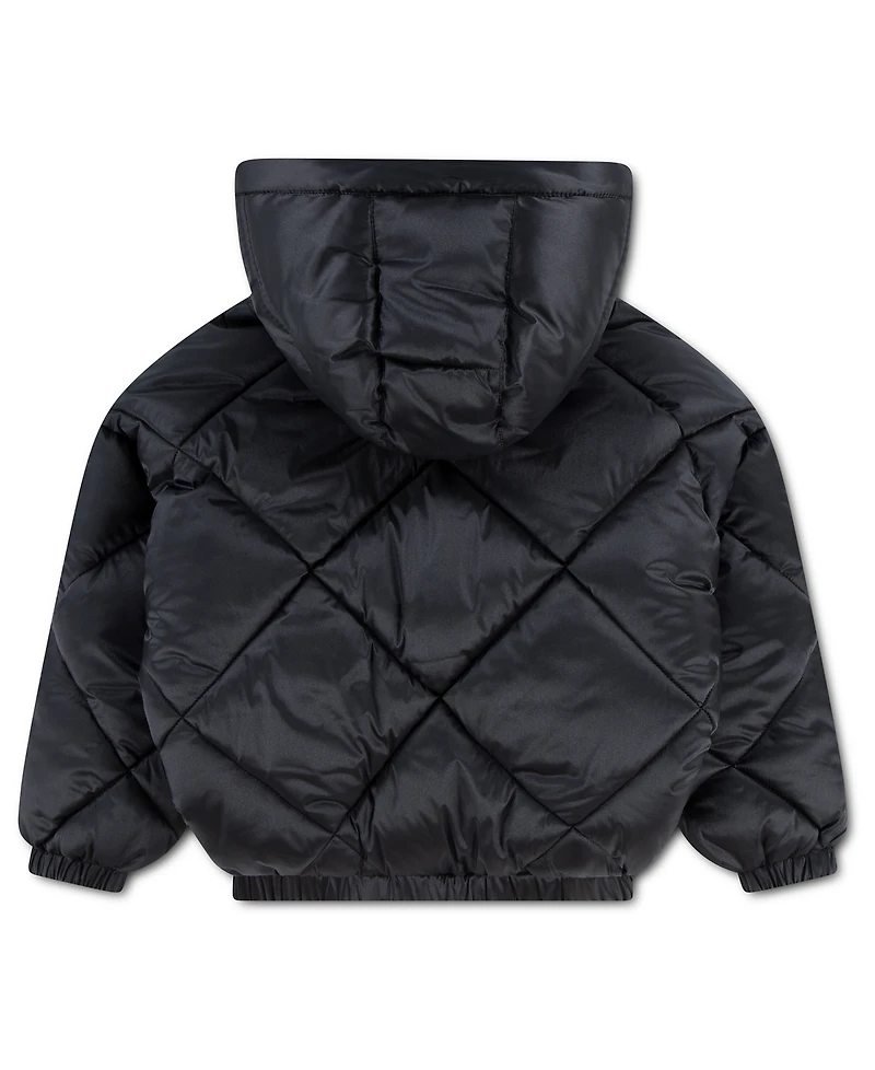 Jordan Girls' 7-16 Diamond Quilted Midweight Puffer Jacket