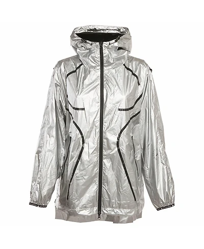 Pre-Owned Stella Mccartney Women's X Adidas Metallic Nylon Training Jacket