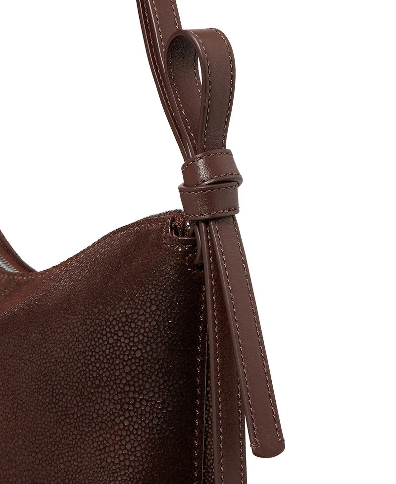 kate spade new york Loop Dot Suede Medium Shoulder Handbag