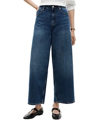 Tommy Hilfiger Women's Indie High-Rise Wide-Leg Jeans