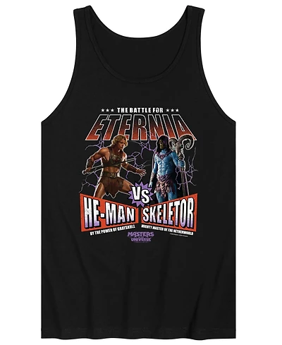 Airwaves Men's Masters Of The Universe He-Man Vs Skeletor Graphic Tank Top