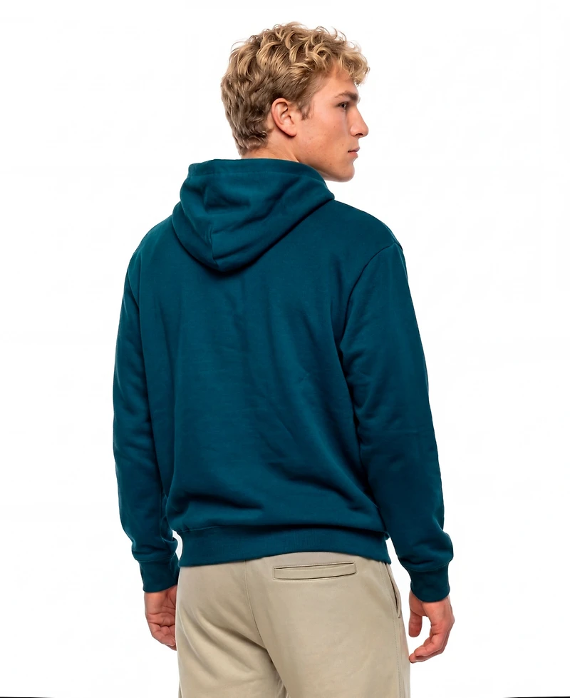 Puma Men's Flocked Logo Half-Zip Hoodie