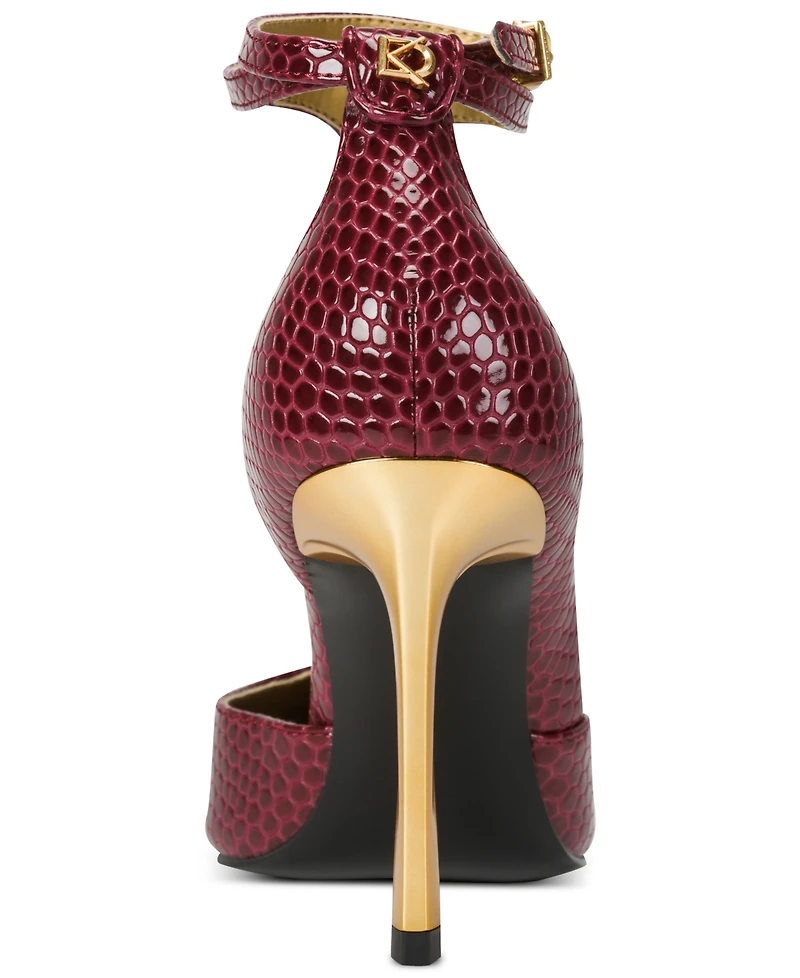 Donna Karan New York Women's Samuel T-Strap Pumps