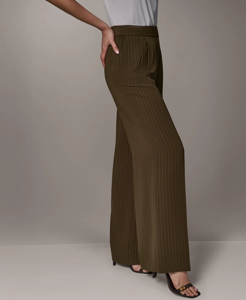 Donna Karan New York Women's High-Rise Full-Length Pants