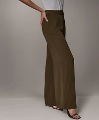 Donna Karan New York Women's High-Rise Full-Length Pants