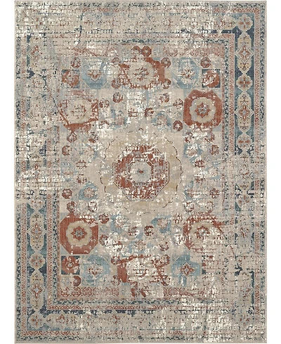 Closeout! Karastan Soiree Cristales Mushroom 5'3" x 7'10" Area Rug