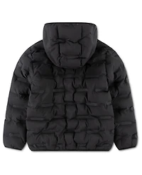 Jordan Boys' 8-20 Heat Debossed Midweight Long-Sleeve Puffer Jacket