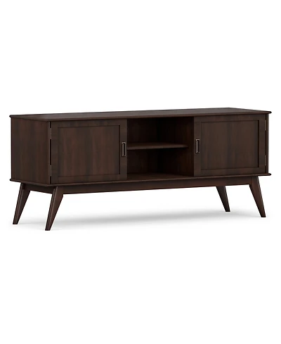 Kentler Mid Century Low Tv Media Stand