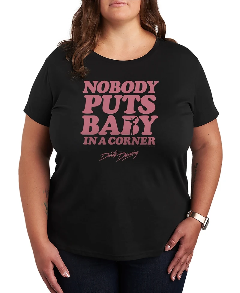Hybrid Apparel Plus Dirty Dancing Graphic T-Shirt