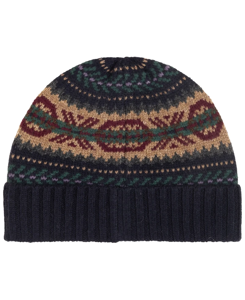 Polo Ralph Lauren Men's Fair Isle Pattern Beanie