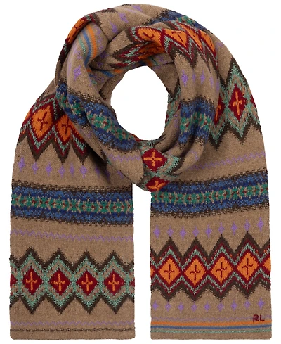Polo Ralph Lauren Men's Fair Isle Design Scarf